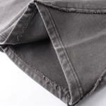 Pantalones cortos vintage holgados con parches