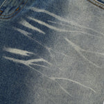 Vintage Washed Denim Jorts-INNBLAC Fashion Apparel