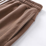 Solid Color Patchwork Short Pants