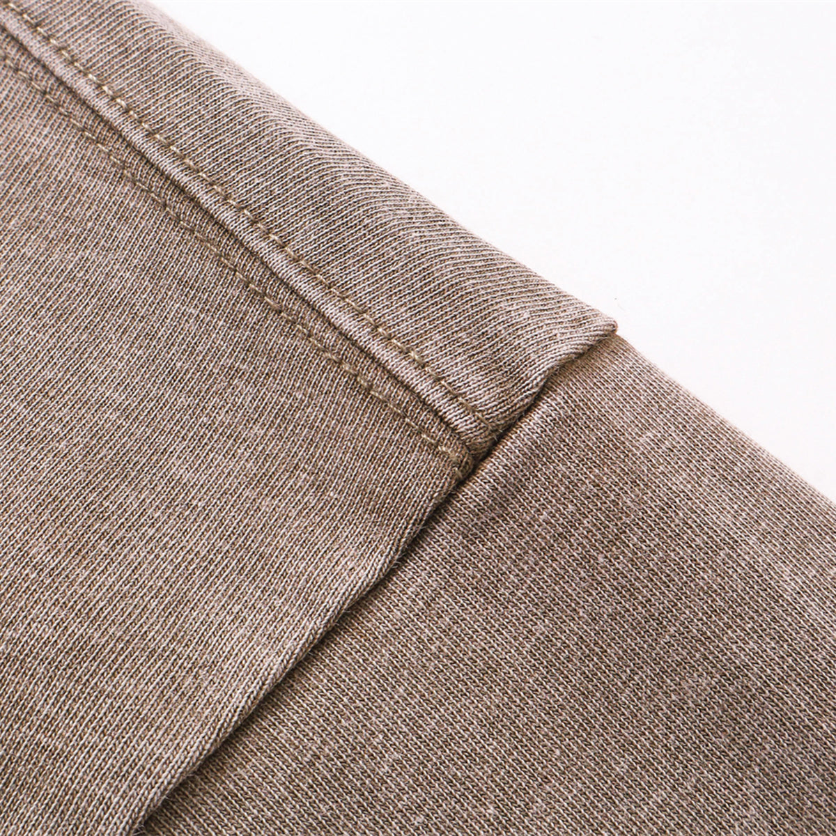 Washed Raw Edge Patchwork T Shirt 8oz