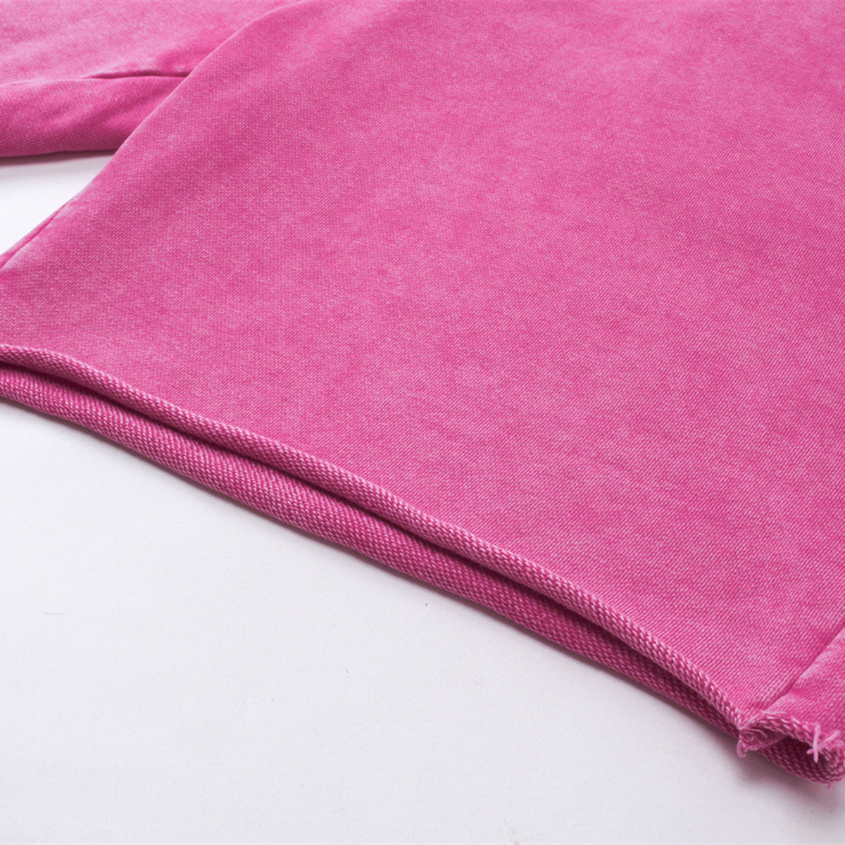 Raw Edge Washed Short Pants-INNBLAC Fashion Apparel