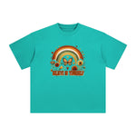 Believe in Yourself Rainbow Graphic Tee-INNBLAC Fashion Apparel