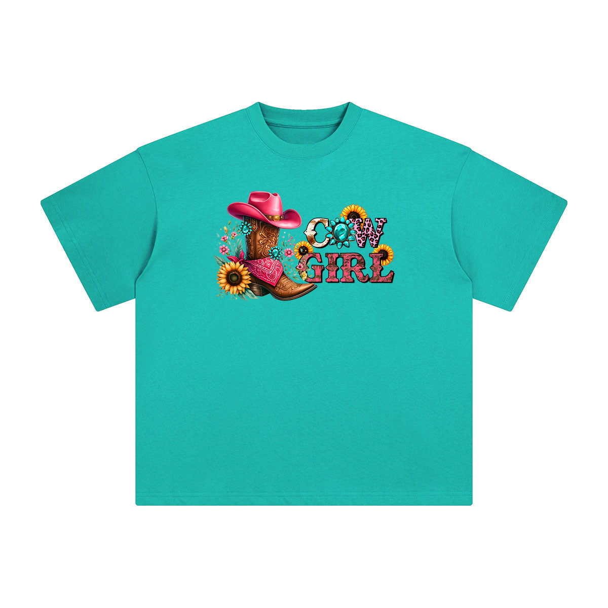 COWGIRL Graphic Tee-INNBLAC Fashion Apparel