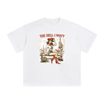 Comic Cowgirl Graphic Tee-INNBLAC Fashion Apparel