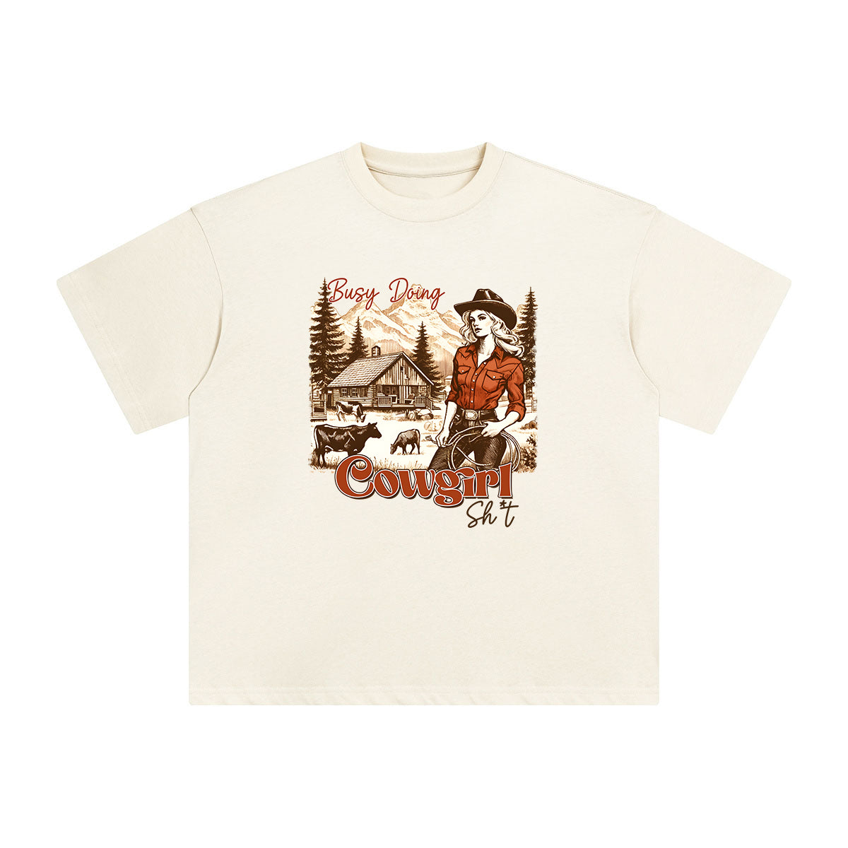 Cowgirl Graphic Tee-INNBLAC Fashion Apparel