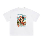 Cowgirl & Slogan Graphic Tee-INNBLAC Fashion Apparel