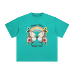 Happy Mind Happy Life Graphic Tee-INNBLAC Fashion Apparel