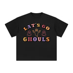 Lat's Go Ghouls Aesthetic Graphic Tee-INNBLAC Fashion Apparel