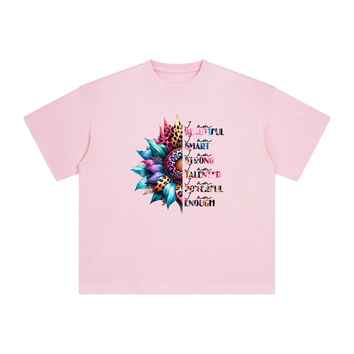 Magic Flowers Graphic Tee-INNBLAC Fashion Apparel