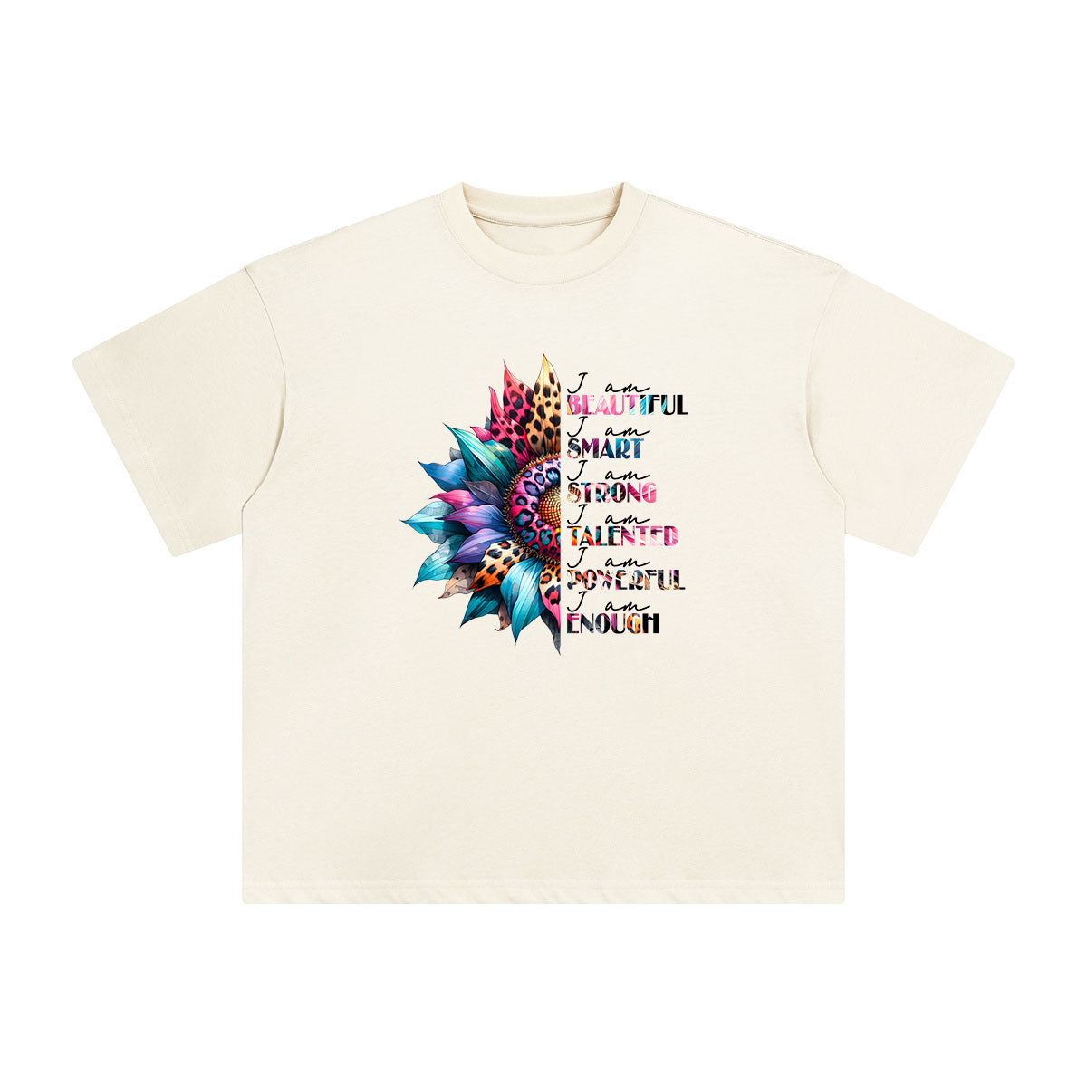 Magic Flowers Graphic Tee-INNBLAC Fashion Apparel