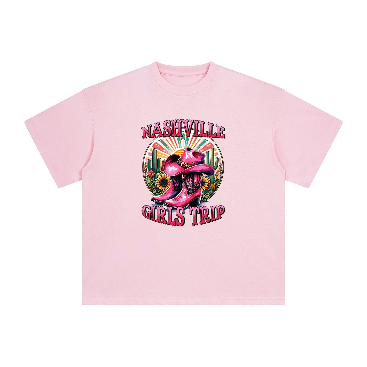 NASHYLLE GIRLS TRIP Graphic Tee-INNBLAC Fashion Apparel