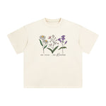 NO RAIN NO FLOWER Graphic Tee-INNBLAC Fashion Apparel