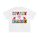 Spooky Babe Aesthetic Graphic Tee-INNBLAC Fashion Apparel