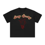 Stay Spooky Aesthetic Graphic Tee-INNBLAC Fashion Apparel