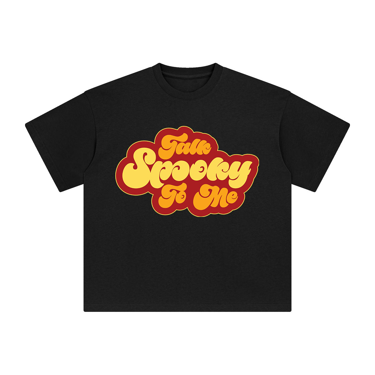 Talk Spooky To Me Aesthetic Graphic Tee-INNBLAC Fashion Apparel