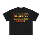 Thankful Mini Aesthetic Graphic Tee-INNBLAC Fashion Apparel