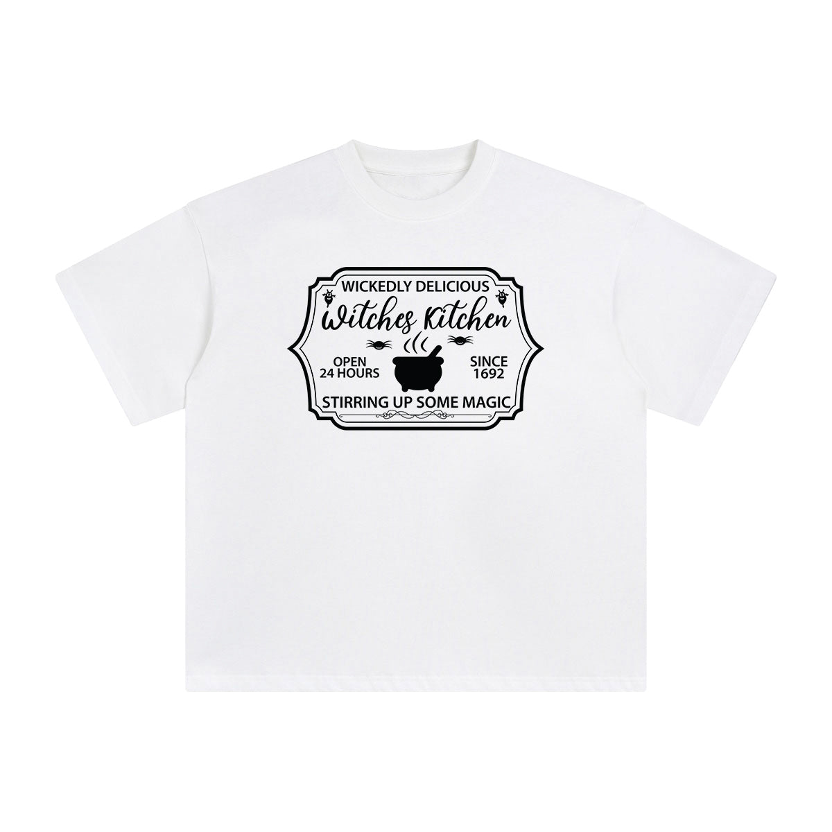 Witches Kitchen Slogan Aesthetic Graphic Tee-INNBLAC Fashion Apparel