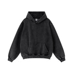 Acid Wash Faded Oversized Hoodie-INNBLAC Fashion Apparel