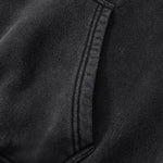 Acid Wash Thick Contrast Stitch Hoodie-INNBLAC Fashion Apparel
