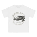 Aeroplane Circle Graphic Tee-INNBLAC Fashion Apparel