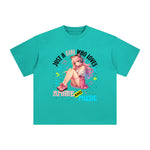 Anime Girl and Music Graphic Tee-INNBLAC Fashion Apparel
