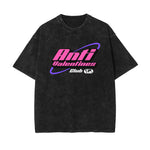 Anti Valentines Club Y2K Graphic Tee-INNBLAC Fashion Apparel