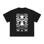 Anxiety the World Around You Abstract Graphic Tee-INNBLAC Fashion Apparel