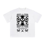 Anxiety the World Around You Abstract Graphic Tee-INNBLAC Fashion Apparel