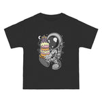Astronaut Birthday Cake Graphic Tee-INNBLAC Fashion Apparel