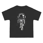 Astronaut Holding The Moon Graphic Tee-INNBLAC Fashion Apparel
