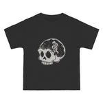 Astronaut Repairs Skull Brain Graphic Tee-INNBLAC Fashion Apparel