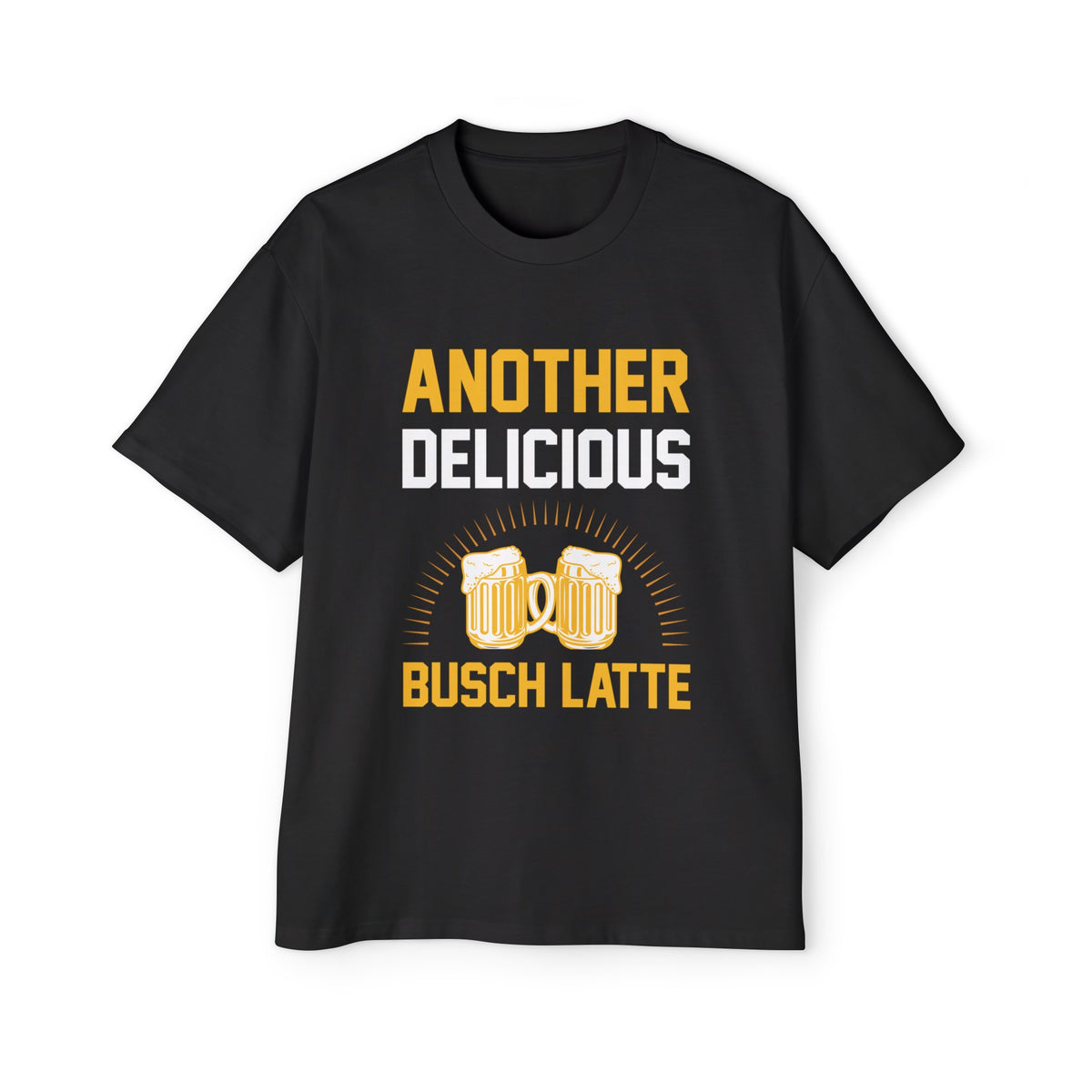 BUSCH LATTE Graphic Tee-INNBLAC Fashion Apparel