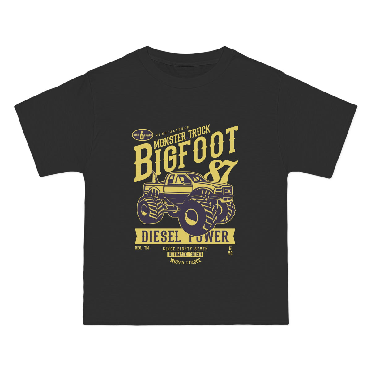 Big Foot Monster Truck Graphic Tee-INNBLAC Fashion Apparel
