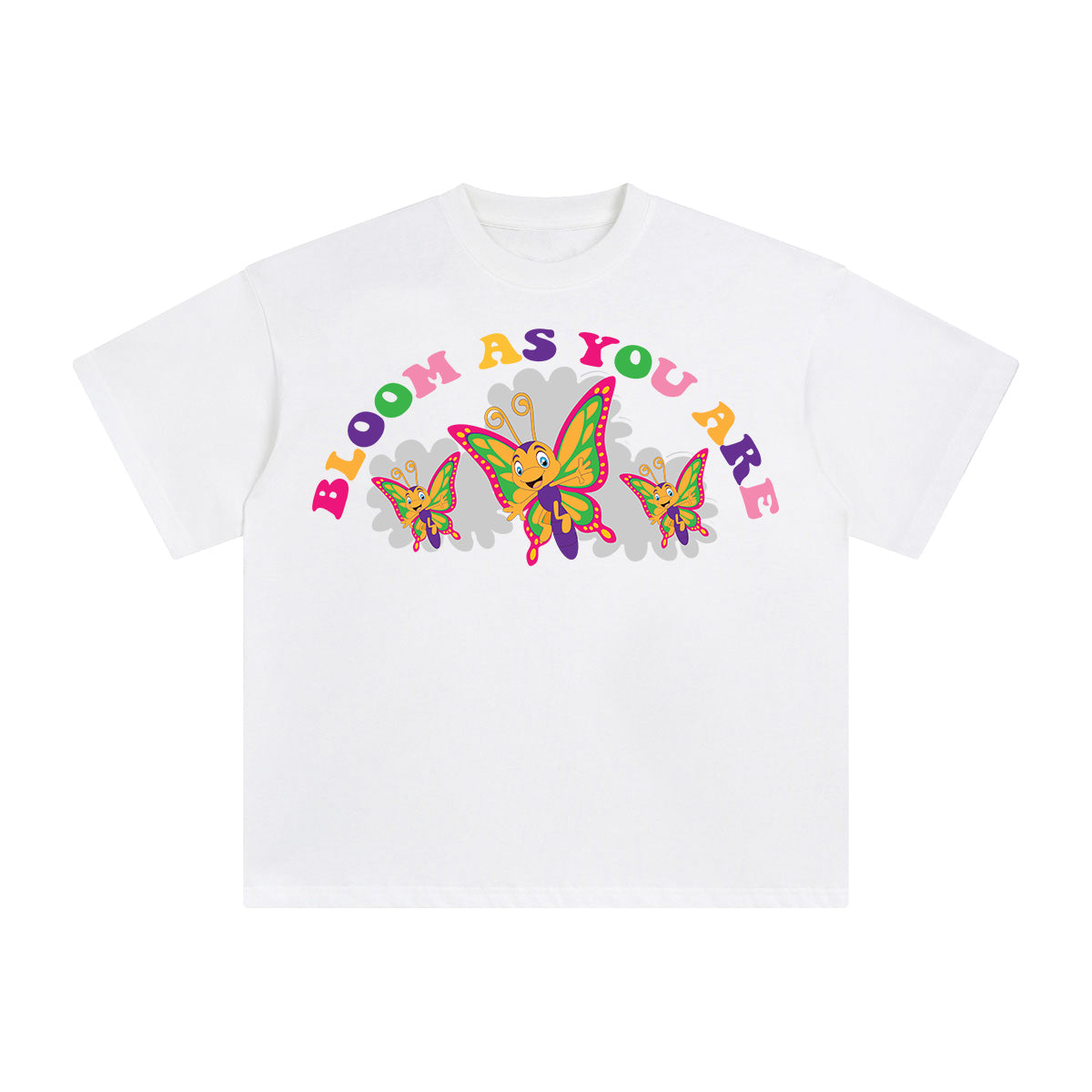 Bloom As You Are Graphic Tee-INNBLAC Fashion Apparel