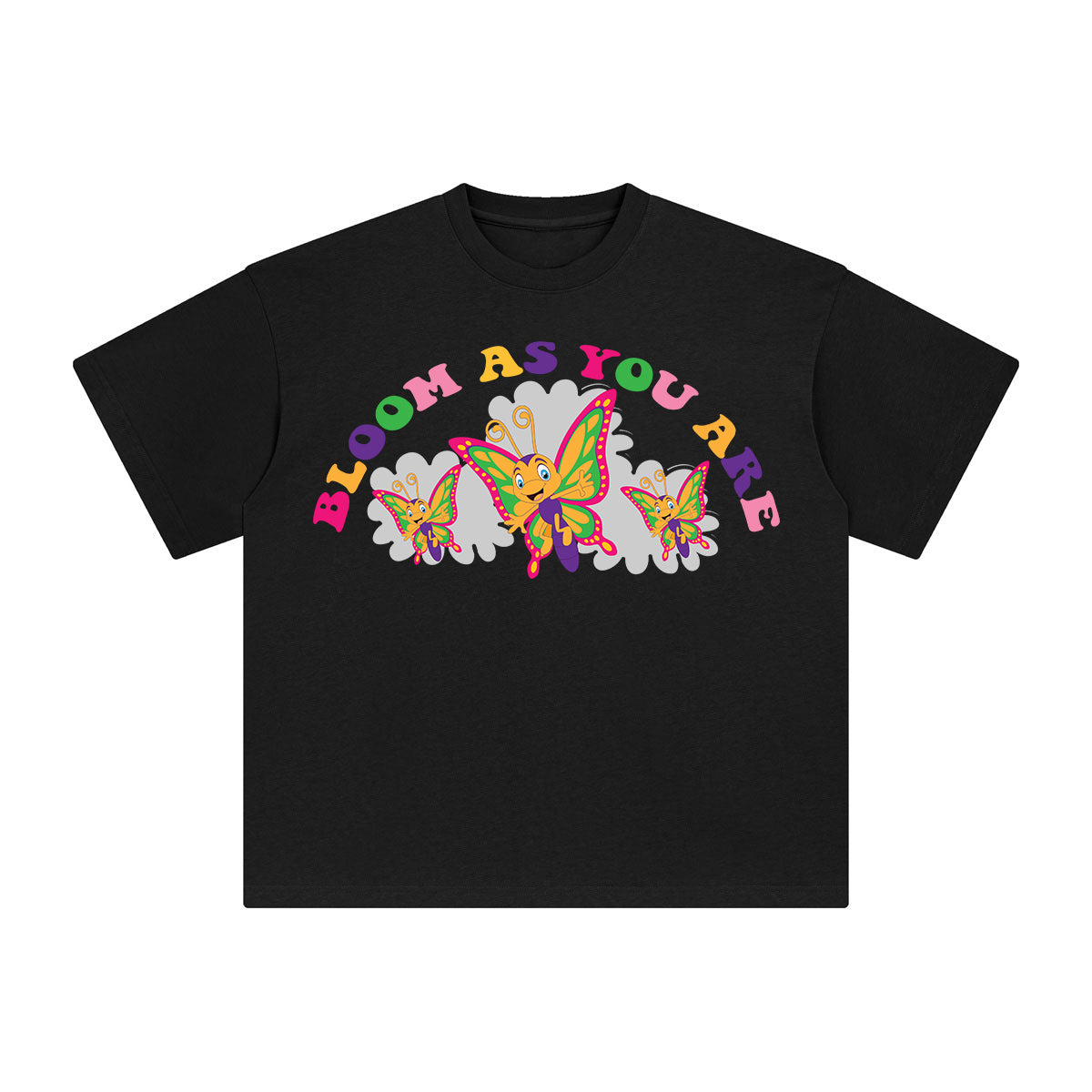 Bloom As You Are Graphic Tee-INNBLAC Fashion Apparel