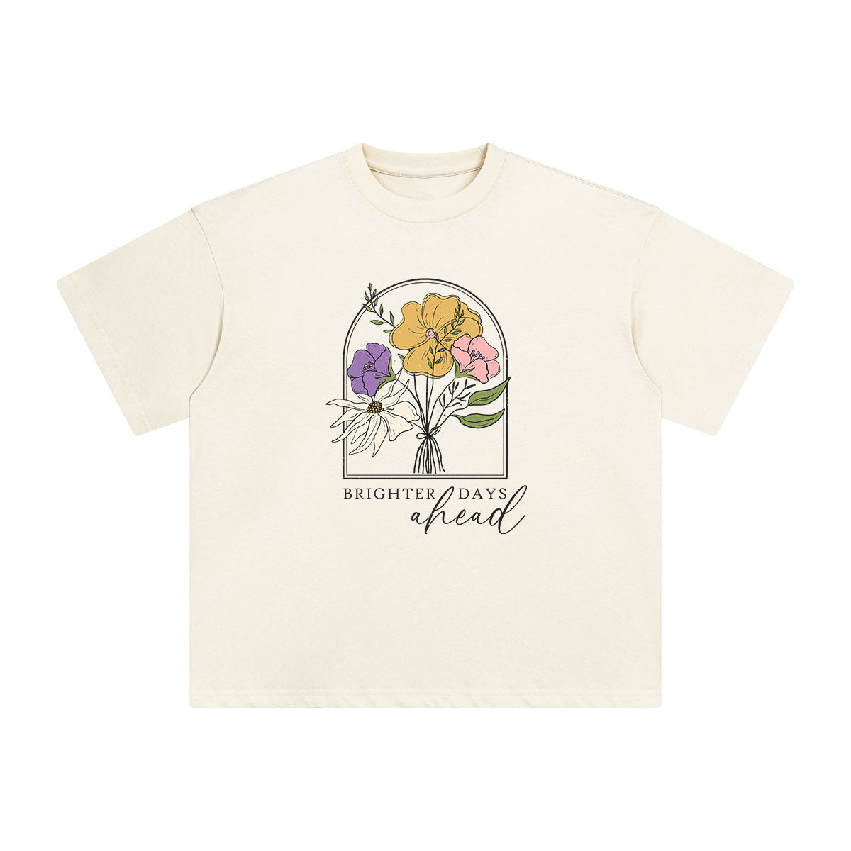 Blossom Graphic T Shirt-INNBLAC Fashion Apparel