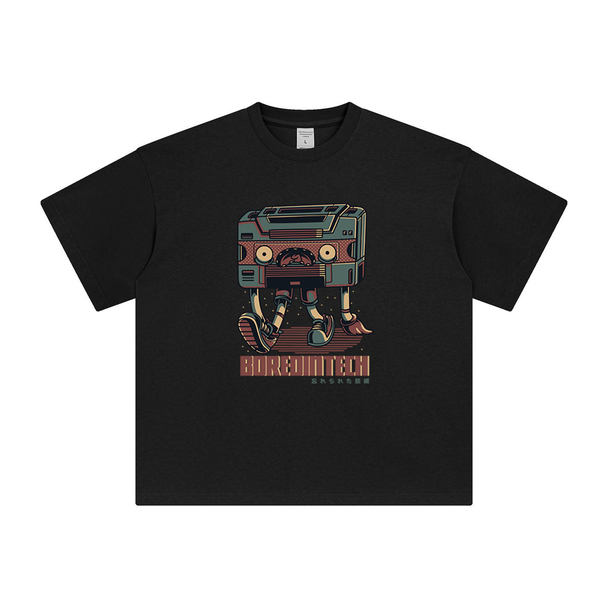 Bored in Tech Graphic Tee-INNBLAC Fashion Apparel