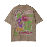 Brutalism Concept Aesthetic Graphic Tee-INNBLAC Fashion Apparel