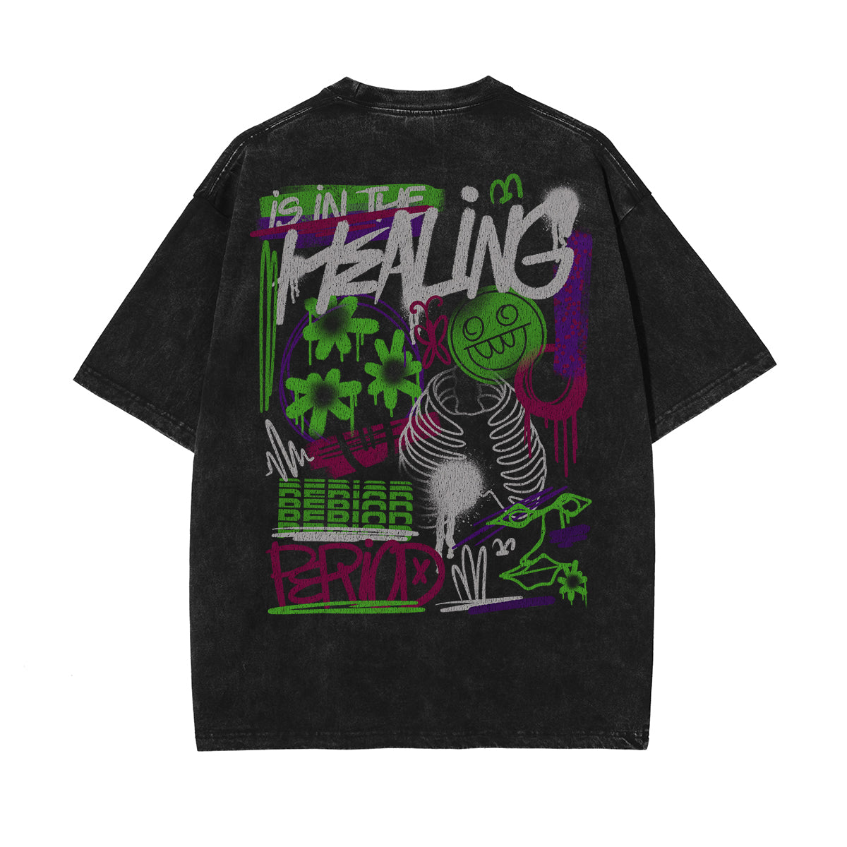 Brutalism Concept Aesthetic Thick Tee-INNBLAC Fashion Apparel