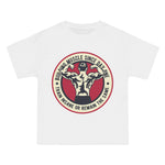 Building Muscle Icon Graphic Tee-INNBLAC Fashion Apparel