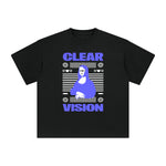 CLEAR VISION Mona Lisa Aesthetic Graphic Tee-INNBLAC Fashion Apparel