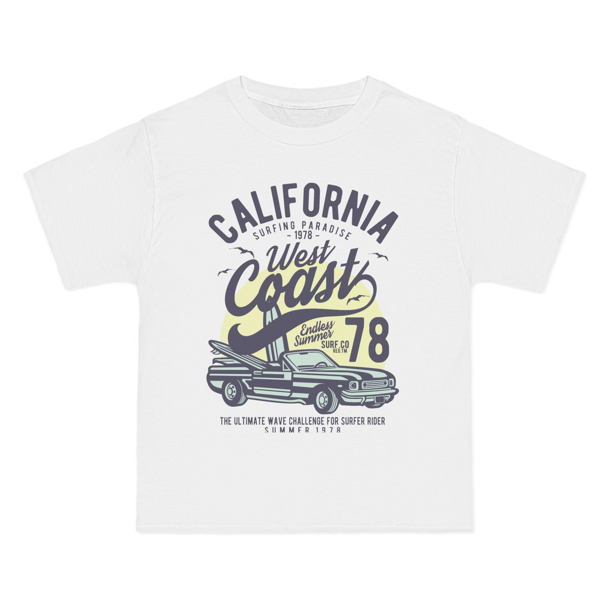 California West Coast Graphic Tee-INNBLAC Fashion Apparel