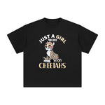 Cartoon Cheetahs Graphic Tee-INNBLAC Fashion Apparel