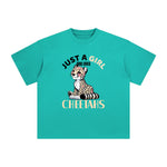 Cartoon Cheetahs Graphic Tee-INNBLAC Fashion Apparel