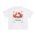 Chaos Abstract Graphic Tee-INNBLAC Fashion Apparel
