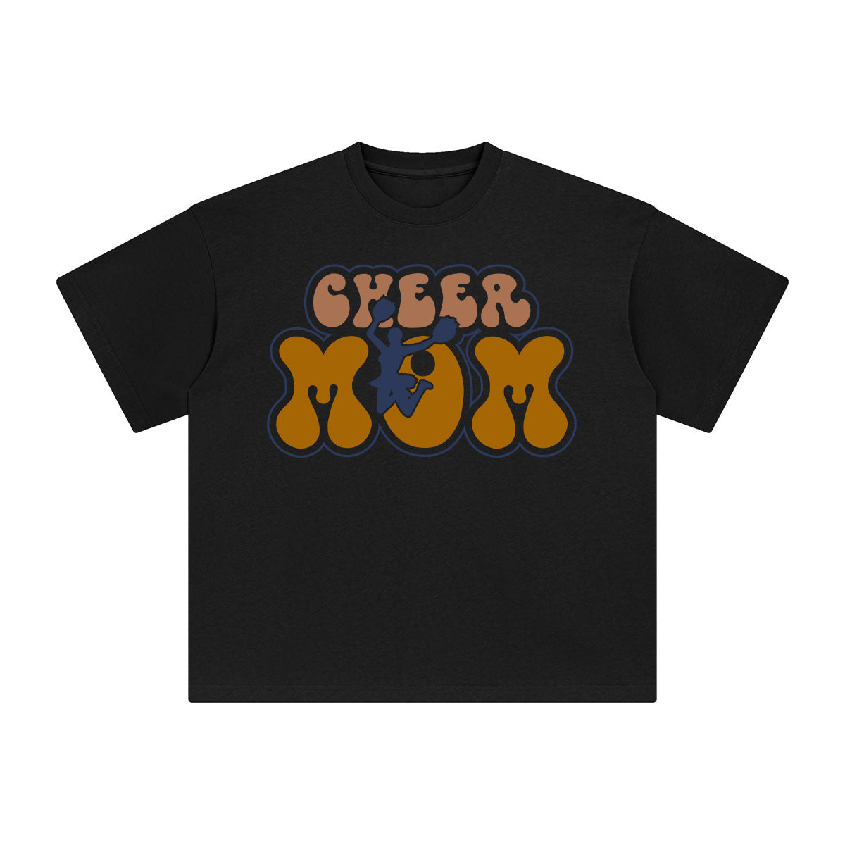 Cheer Mom Graphic Tee-INNBLAC Fashion Apparel