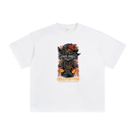 Chill Everytime Cartoon Wolf Graphic Tee-INNBLAC Fashion Apparel