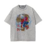 Chinese Characters Japanese Creature Graphic Tee-INNBLAC Fashion Apparel