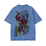 Chinese Characters Japanese Mythology Graphic Tee-INNBLAC Fashion Apparel