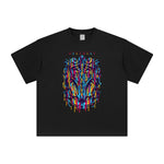 Colorful Ornamnet Aesthetic Graphic Tee-INNBLAC Fashion Apparel